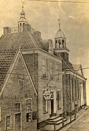 Gemeentehuis van stad Hardenberg