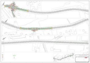 Herinrichting Hardenberg Presentatietekening