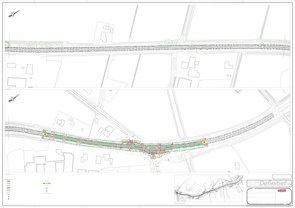 Herinrichting Hardenberg Presentatietekening