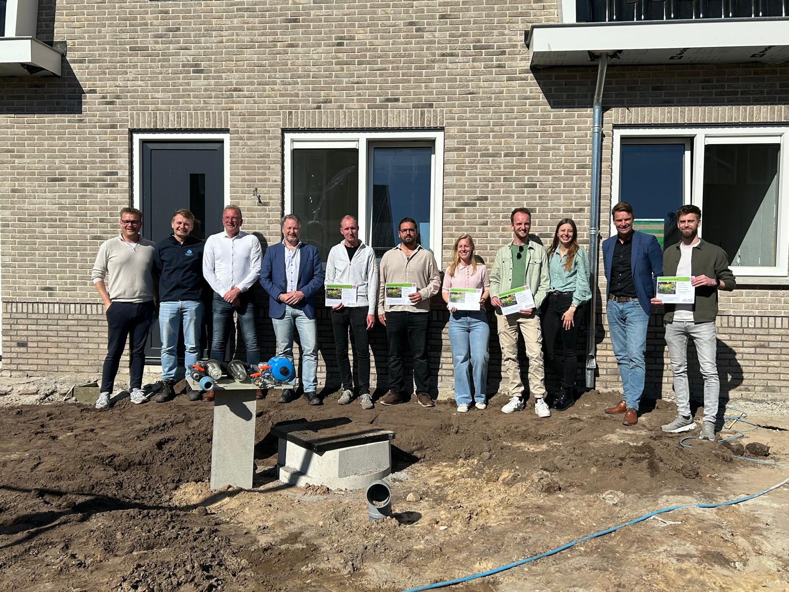 Duurzaam watergebruik bij CPO-woningen in Mariënberg